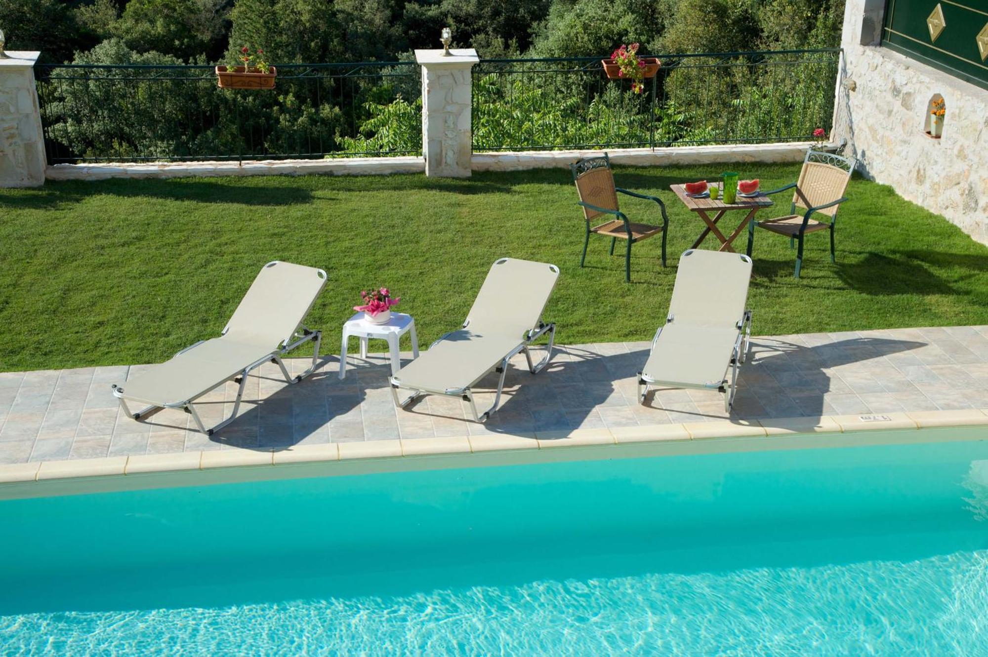 Superb Villa With Private Pool Peaceful Location Sami  Bagian luar foto